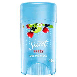 Secret Gel Invisible Antitranspirante Berry 45 g