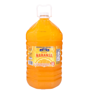 HCF Agua Saborizada Bidon Naranja 10 L