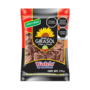 Wates Semillas de Girasol Chile Y Limón 170 g