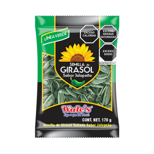 Wates Semillas de Girasol Jalapeño 170 g