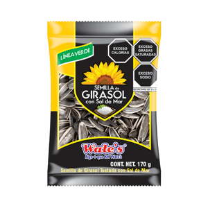 Wates Semilla de Girasol Sal de Mar 170 G. 170 g