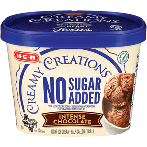 HEB Helado Sin Azúcar Sabor Chocolate Intenso 1.8 L