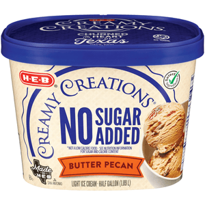 HEB Helado Sin Azúcar Sabor Nuez 1.8 L