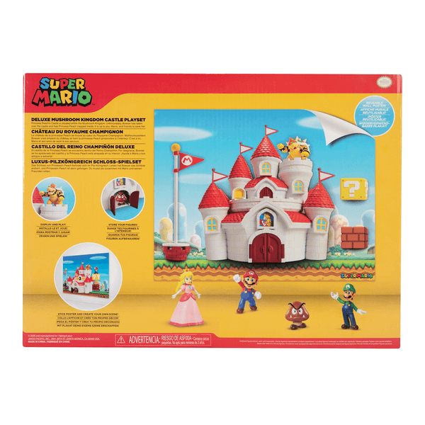 Mushroom Kingdom Castle Playset 1 Pz HEB México