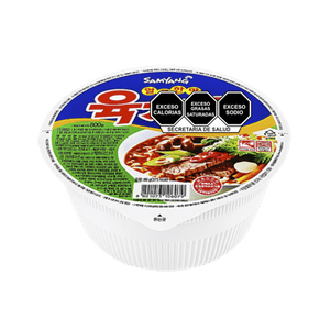 Samyang Sopa de Fideo Instantaneo Yukgaejang Bowl 86 Gr