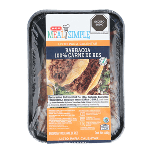 Barbacoa de Res Charola 400 Grs 0.4 Kg