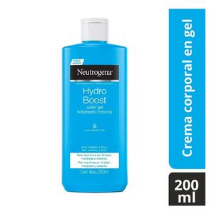 Neutrogena Crema corporal en gel hydro boost ácido hialurónico 200 ml