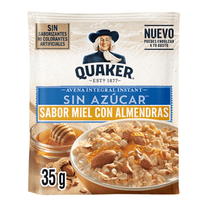 Quaker Cereal Avena Miel Y Almendras 35 g