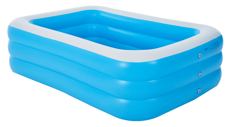 Alberca Inflable Rectangular 3 Aros - H-E-B México