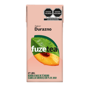 Fuze Tea Té Negro Sabor Durazno 1.89 L