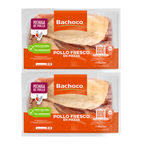 Pechuga C/Hueso 2 Pack 1 Kg