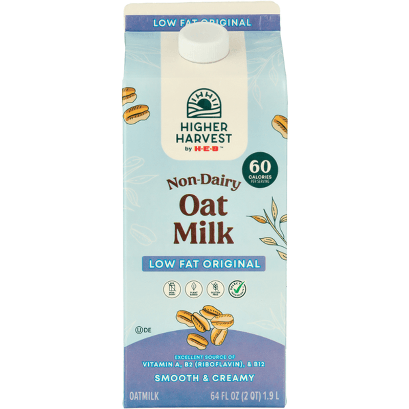 Higher Harvest Leche de Avena Baja en Grasa 1.9 L - H-E-B México