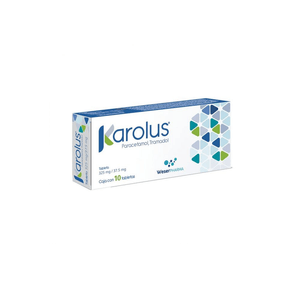 Karolus 325/37.5mg 10 Tab Paracetamol,Tramadol 10 Pz