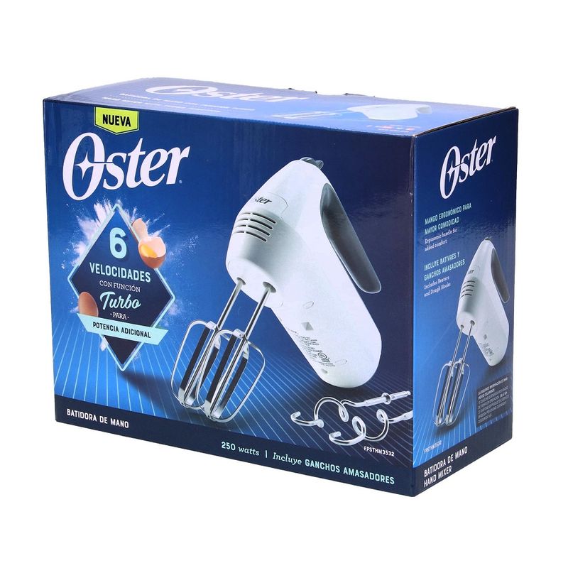 Oster Batidora Manual Fpsthm3532 250 W Blanco 1 Pz - H-E-B México