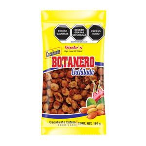 Wates Cacahuate Enchilado 160 g