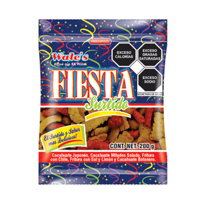 Wates Surtido de Botanas Fiesta 200 g