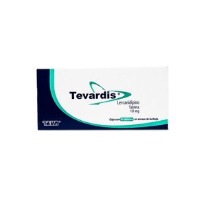 Tevardis 10 Mg 30 Tab Lercanidipino 30 Pz