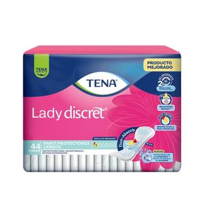 Tena Lady Discret Pantiprotectores Para Goteos con 44 pz