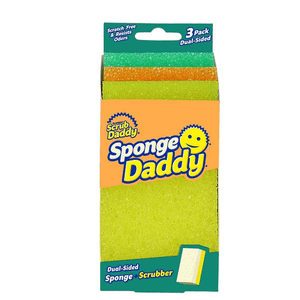 Esponja Scrub Daddy Doble Cara Colores 3 Pz