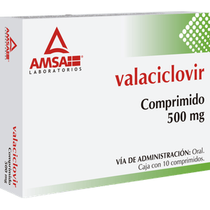 Valaciclovir 500mg 10 Comprimidos Gen 10 Pz