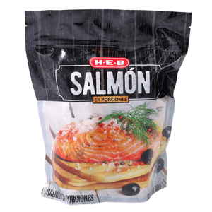 Porciones de Salmon Previamente Congelado 650 Gr