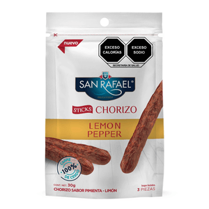 San Rafael Stickados Chorizo Lemon Pepper 30 g