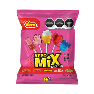 Paletas Mix Dulce Paletas Mix Dulce Dulces Vero 288 Gr