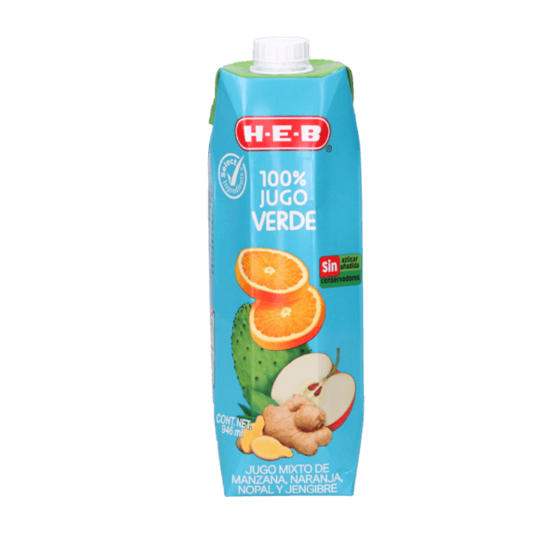 HEB Jugo Verde 946 Ml - Mi Tienda Del Ahorro