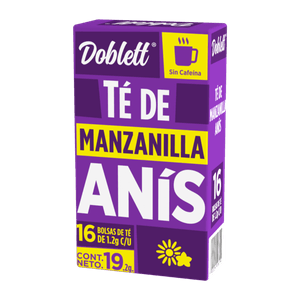 Doblett Té Manzanilla Anís 19.2 g