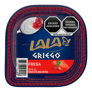 Lala Yogurt Griego Fresa 120 g Yogurt Frutos Rojos 296 g