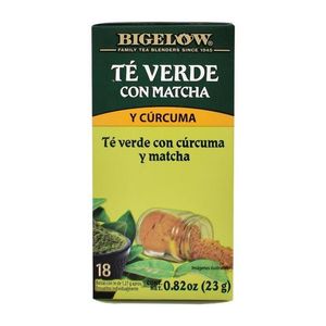 Bigelow Té Verde Matcha con Cúrcuma 23 g