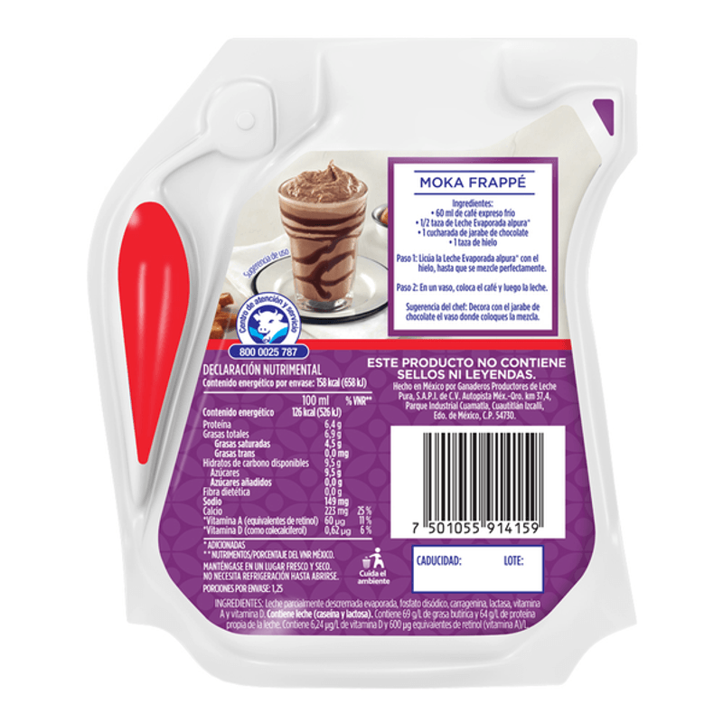 Leche Evaporada Alpura 125 ml