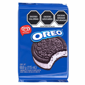 Sándwich de Helado Mordisko Oreo 115 Ml