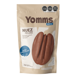 Yomms Nuez Pecana Chocolate con Leche 100 g