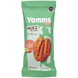 Yomms Nuez Pecana Chile Limón 37 g