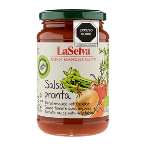 Salsa Pronta de Tomate con Verduras 340 Gr