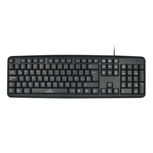 Teclado Alámbrico Pc-200970 Negro 1 Pz