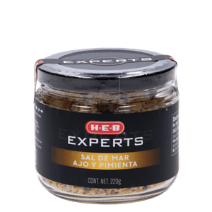 HEB Experts Sal de Mar Ajo y Pimienta 220 g