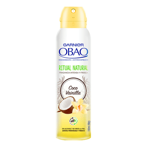 Garnier Obao Desodorante Ritual Natural Coco Vainilla 150 ml