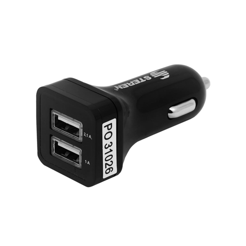 Cargador USB 10 W, para auto Steren Tienda en Línea