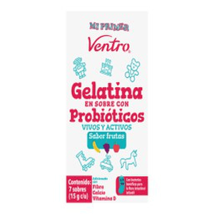 Ventro Gelatina en Sobre con Probióticos 105 g Bell Yogurt Batido Granola 900 g