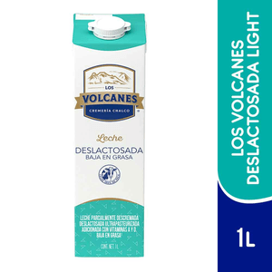 Los Volcanes Leche Deslactosada Light 1 L