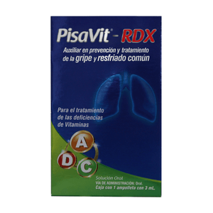 Pisavit Rdx Antigripal Ampolleta 3 ml 1 pz