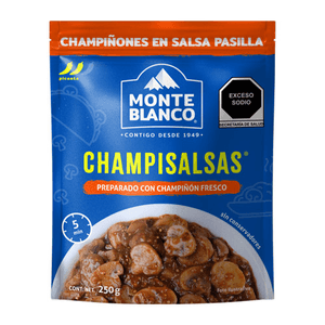 Champisalsa Champiñones en Salsa Pasilla 250 Gr