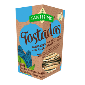 Sanissimo Tostada Azul Ancestral 216 g