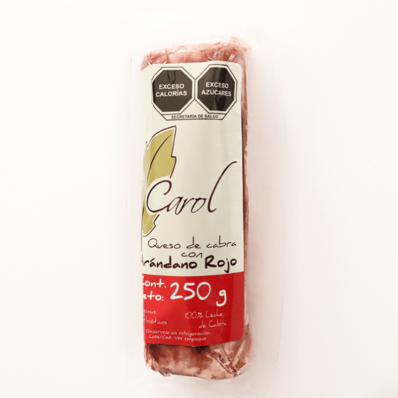 Carol Queso de Cabra con randano Rojo 250 g H E B M xico