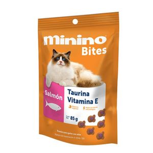 Minino Premios para Gatos Bites Salmón 85 g Trick & Treats Premios para Gatos Pollo 80 g