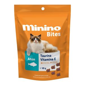 Minino Premios para Gatos Bites Atún 85 g Bob Arena para Gatos Absorbente y con Olor 6.35 kg