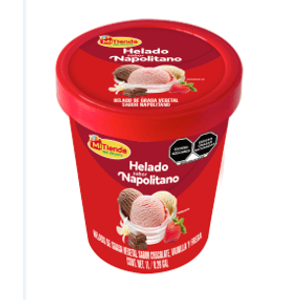 Mi Tienda Helado Sabor Napolitano 1 L