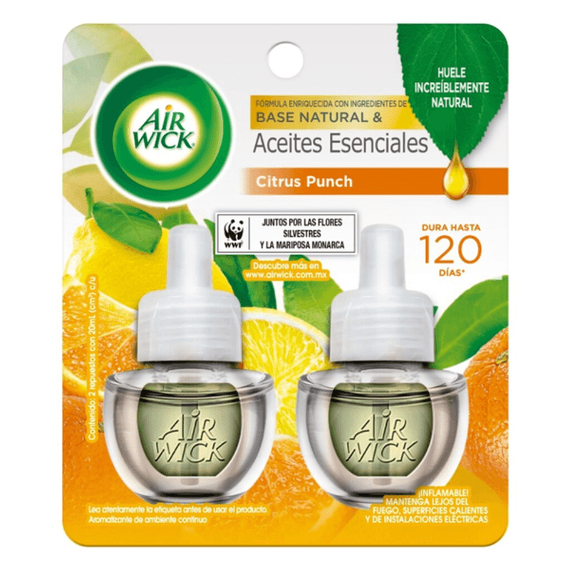 Essentials Oils Flor Recambio Eléctrico, 21 ml - air-wick